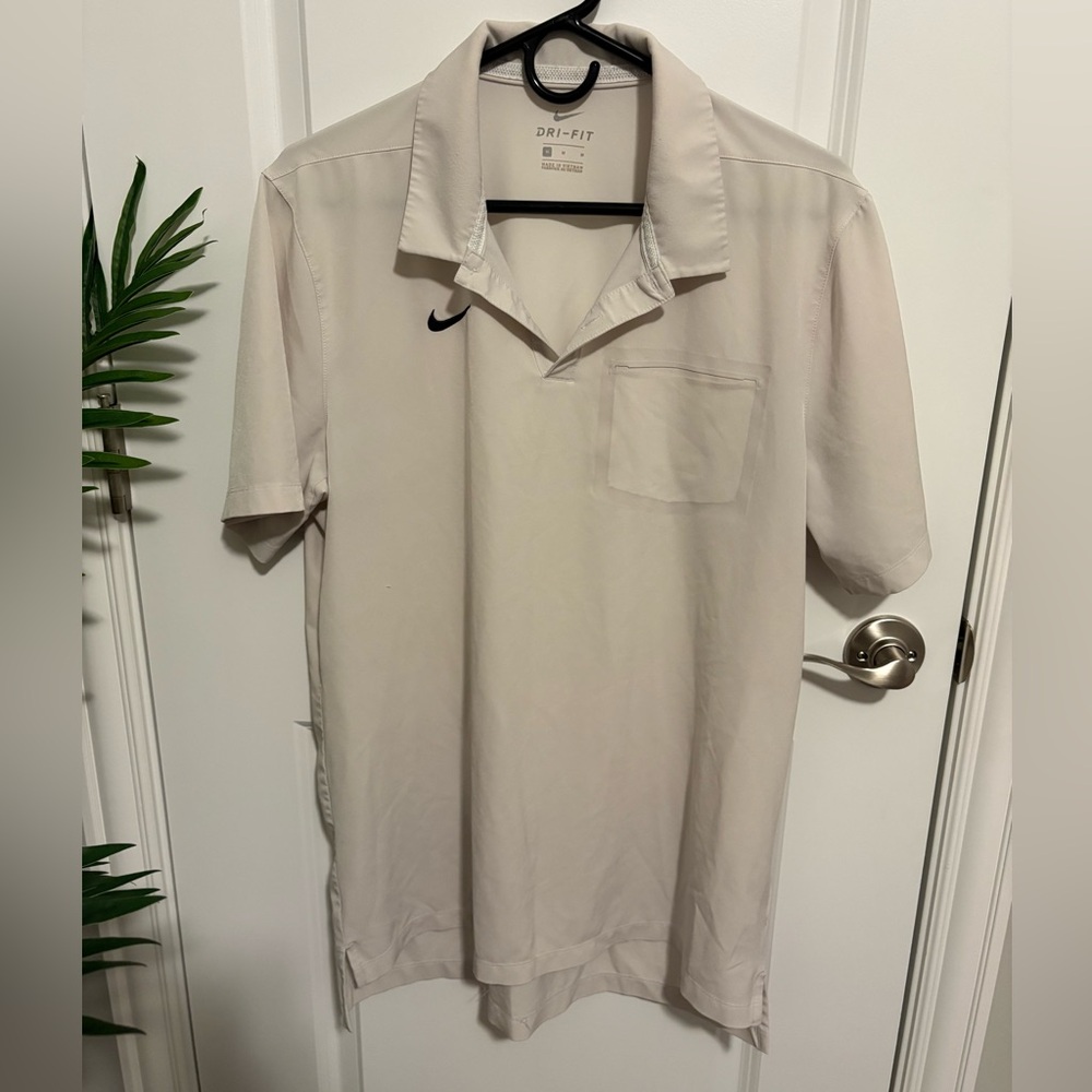 Nike Men's Off-White Dri-FIT Polo Shirt